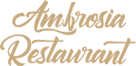 ambrosia restaurant zakynthos kalamaki logo